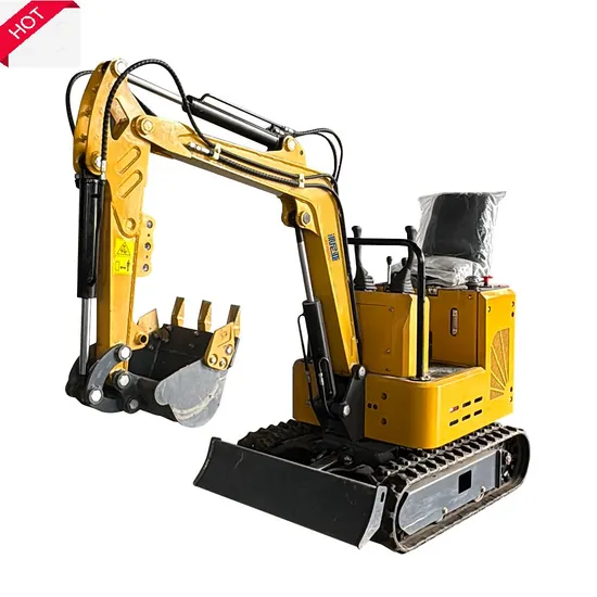 Powerful and Efficient Excavator for Garden Beautification Tasks