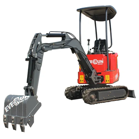 Everun CE Approved 1ton Ere10 PRO Multi-Attachments Mini Crawl Excavator