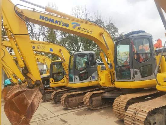 Used Komatsu Excavator PC138us Komatsu Digger Secondhand 13t Construction Machinery Original Equipment