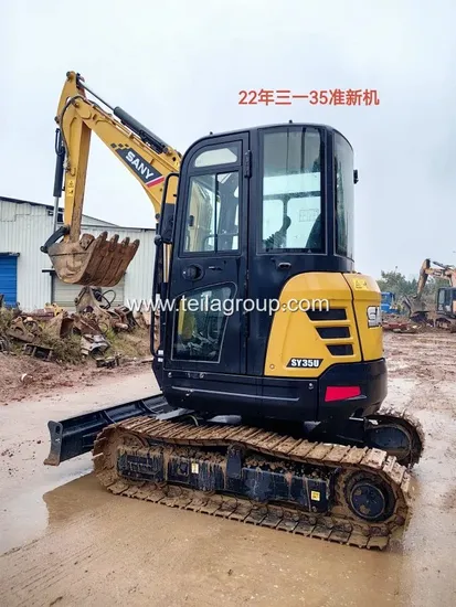 Used 2022 Sany Sy35u Construction Machinery Small Excavator
