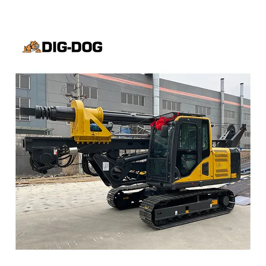 Factory Price Rotary Drilling Machine Drill Rig Rotary Head Yanmar 4tnv98t Engine Drilling Rig Machine Rotary