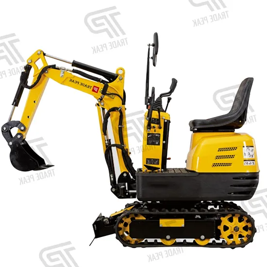 2024 Best Selling 0.6 Ton Petrol Engine Mini Digger Crawler Mini Excavator