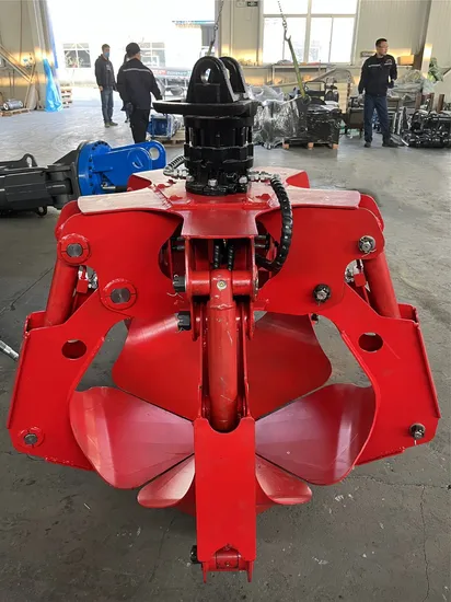 Homie Hydraulic Excav Rotator Grab for 5t 6t 7t 8t Excavators