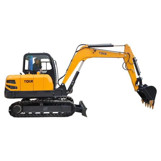 Tder Excavating Machine 6.5 7.5 9 13.5 18 Ton 23 Ton 27.5 Ton 33 Ton 50 Ton 52 Ton Crawler Excavator for Sale