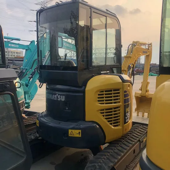 Mini Micro Excavator 3.5 Ton High Quality PC35 PC35mr-2 Crawler Komatsu Used Excavator