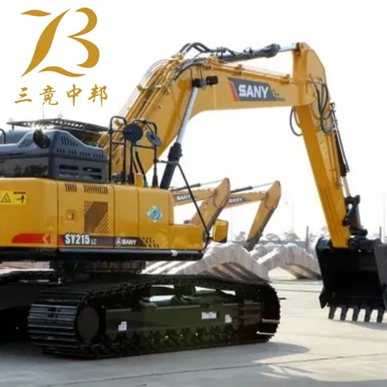 High Efficiency Sy215c 21t Building Diggers Mining Medium Construction Hydraulic Crawler Excavator