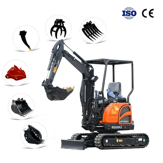 Hydraulic Crawler Mini Excavator 2.0 Ton with EPA IV/Euro V Engine