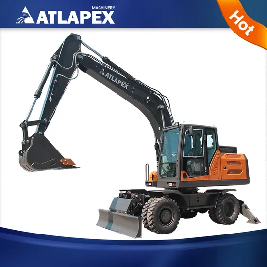 High Quality Engine Digger Excavator with 0.8cbm Bucket Small Garden Digging Machine