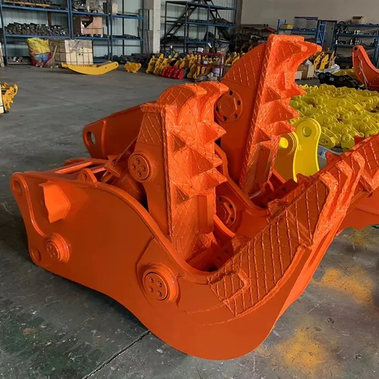 Durable Excavator Attachment: Top-Quality Hydraulic Pulverizer for Tough Jobs