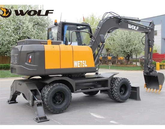 New Wheel Excavator 7 Ton 8 Ton Wolf Excavator in Constructions