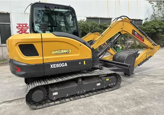 China New 6ton Mini Digger Xe60ga Crawler Excavator with 0.25 Bucket Capacity