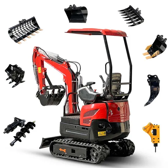 Free Delivery Mini Excavator Custom Garden 1.5 Ton Crawler Hydraulic Excavator Wheel Excavator for Sale