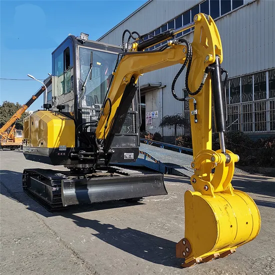 Mini Excavator Model: R350 Operating Weight: 3 Ton Maximum Power: 20 Kw Compact and Powerful for Construction and Landscaping