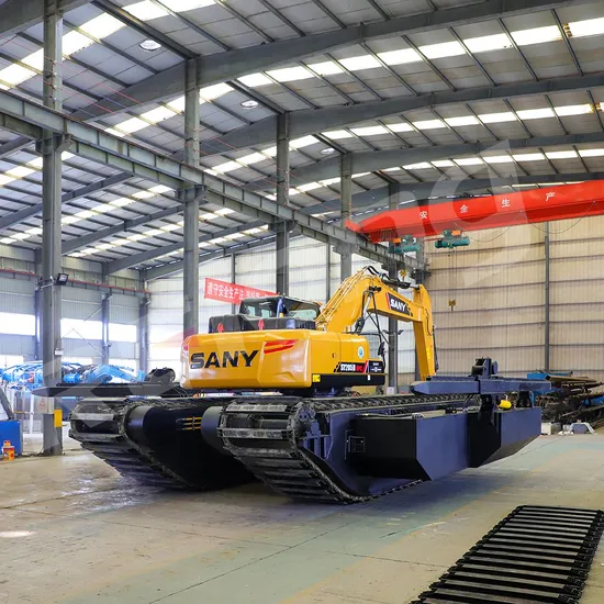 Pontoon Excavator Floating Excavator Floating Swamp Buggy Excavator Dredger China Amphibian Excavator Amphibious Excavator Price