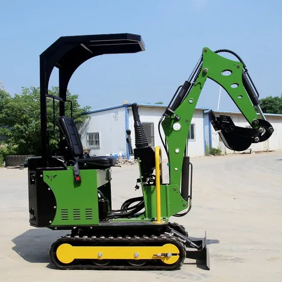 Earth Moving Machinery Mini Crawler Excavator 0.8 Ton Digger