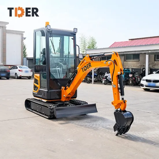 Tder Excavator Machine Bagger Euro 5 Certification Mini Excavator Price