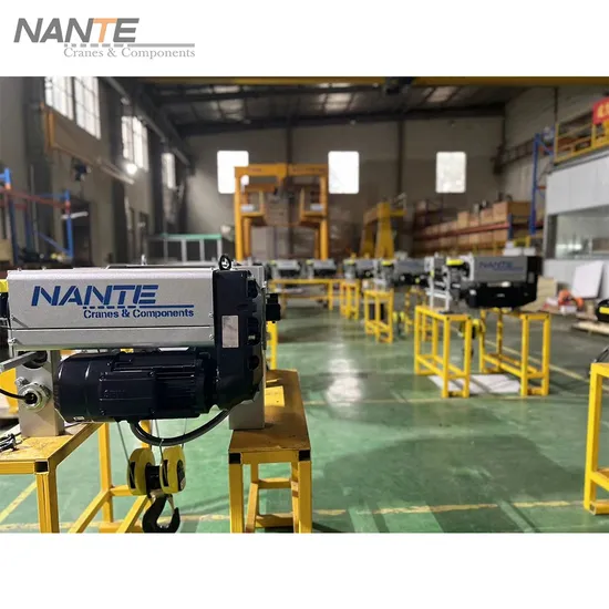 1-20t Electric CE Certificated High Quality Customized Single Girder Wire Rope Hoist