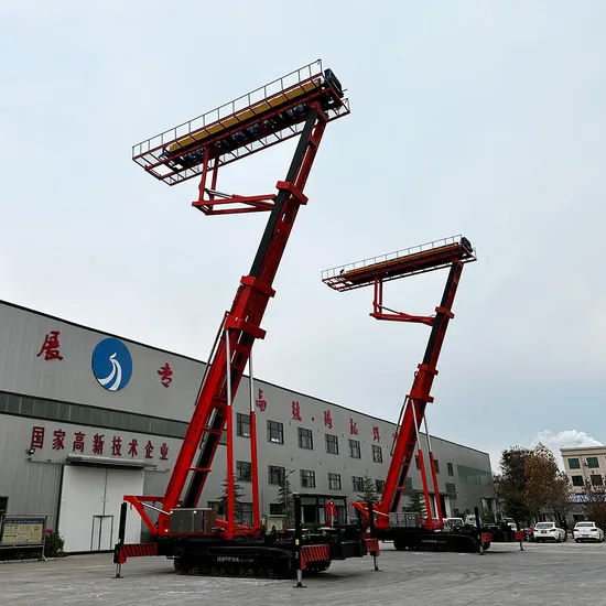 Crawler Mobile Operation Hydraulic High-Altitude Lifting Platform Equipment Support Customization