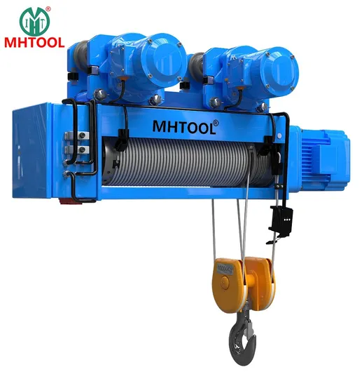20ton Mhtool Electric Wire Rope Hoist with Electric Trolley