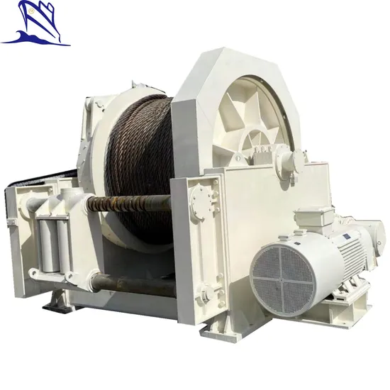 700kn Marine Electric Towing Winch with Emergency Release Device