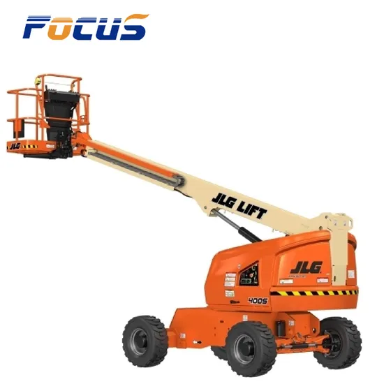 Jlg 660sj 860sj 4WD Telescopic Boom Lift Full Drive Joystick Control Platform Capacity 340kg /749.6lb