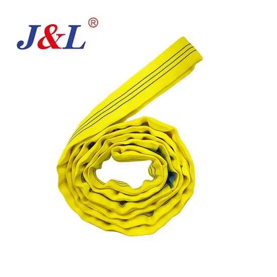Juli High Strength Woven Polyester Round Sling for Industrial Lifting