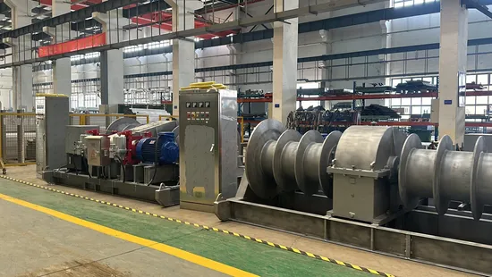 2jm Industrial Electric Hydraulic Winch 0.5-300 Ton for Power Furnace Maintenance