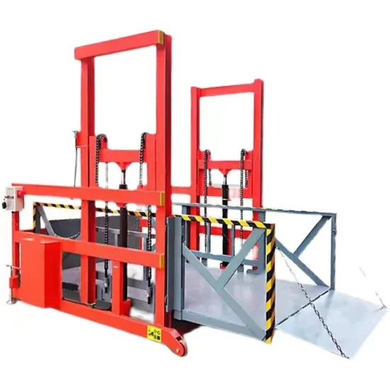 Customized Mobile Cargo Handling Deck Platform Goods Loading and Unloading Lift Platform