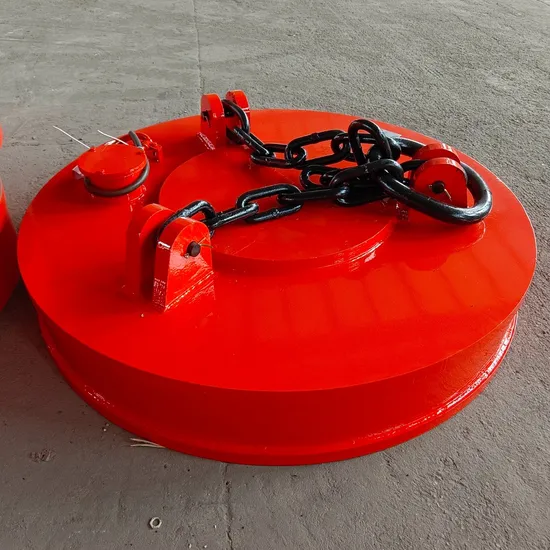 Industrial Circular Type Crane Lifting Electromagnet for Steel Scraps Lifting MW5