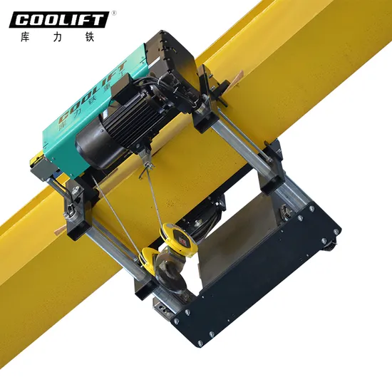 5t 6m Single Girder High Quality Lifting Equipment Electric Wire Rope Hoist