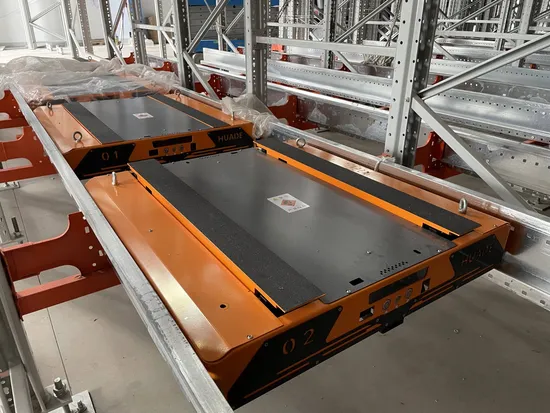 Affordable Fully Automated Pallet Handling Four Way Shuttle Warehouse