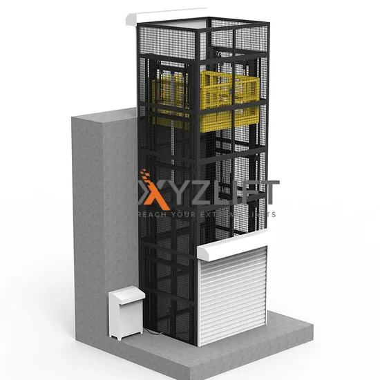 CE Approved Hydraulic Goods Lift Cargo Lift Freight Elevator Warehouse Material Lifting Equipment