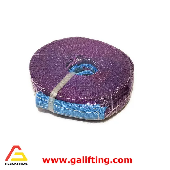 En 1492-1 Sf: 7: 1 30mm/1t X 2m Polyester Webbing Lifting Sling