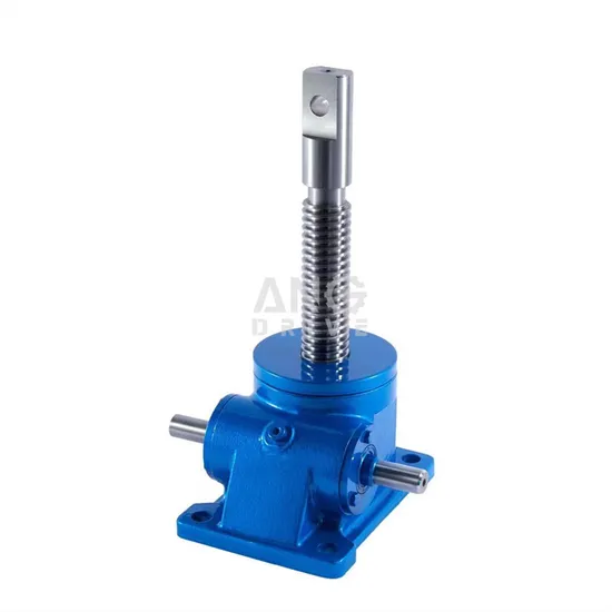 Linear Lifting Mechanical Manual Swl Gearbox Reducer Electric Motor Drive Elevator Motorised Worm Gear Screw Jack Lifter