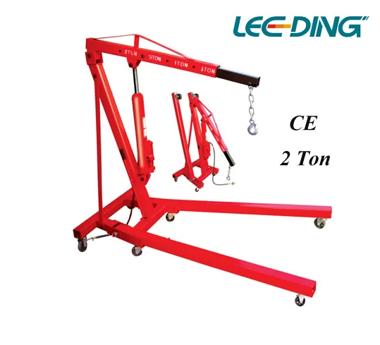 2t Hydraulic Engine Hoist Shop Crane Engine Cherry Picker