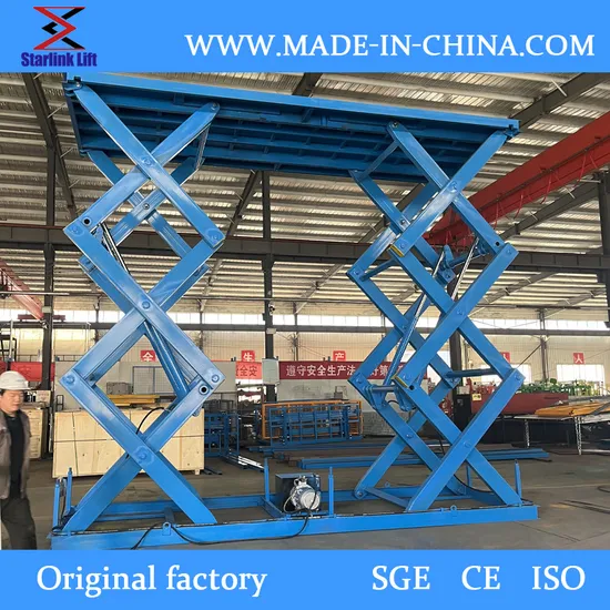 CE Customized Hydraulic Scissor Lift Table High Quality Stationary Scissor Lift Electric Hydraulic Scissor Lifting Equipment Factory Fixed Scissor Lift