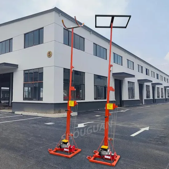 Electric Lift Remote Control Small Portable Cranes for Install Roller Shutter Door
