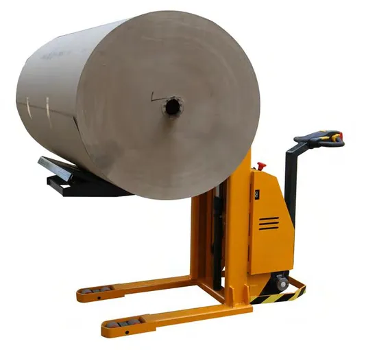 1000KGS 1500KGS Full electric roll lifter rell lifter roll stacker