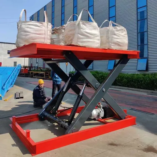 Customized Fixed Scissor Type Hydraulic Lifting Platform