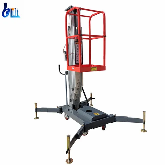 7m 12m Height Lifting Equipment Aerial Work Platform Electric Lift