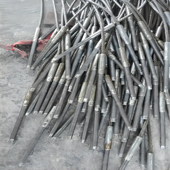 Steel Wire Rope Sling with Open Spelter Socket for Crane