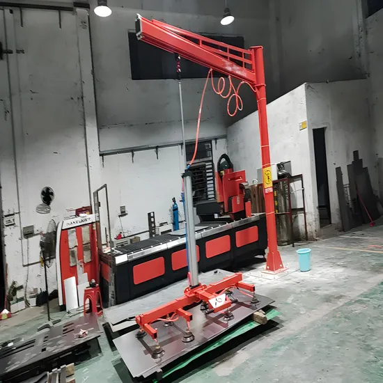 Glass/Panel/Sheet Metal/Slab/Steel/Marble/Granite/Stone Vacuum Suction/ Sucker/Sucking Cup Lifting/ Lift Equipment/Jib Crane Vacuum Lifter System with CE