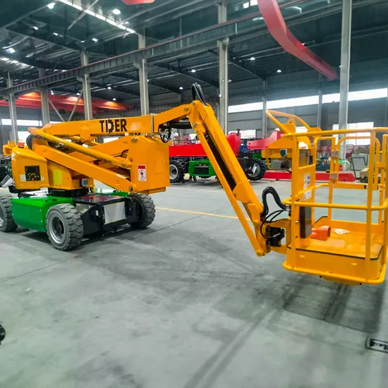 Tder Electric 16m Articulated Boom Lift Picker Mounted Boom Lift Price