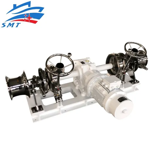 Marine Stainless Steel Double Gypsy Electric Horizontal Anchor Windlass Winch for Yacht