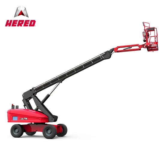 Hered Brand 22m Lifting Equipment Aerial Work Platform Diesel Telescopic Boom Lift