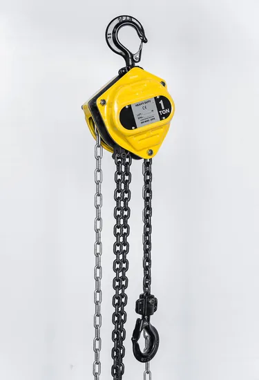 HS-J Type 1t 3m Hand Chain Pulley Block with High Quality