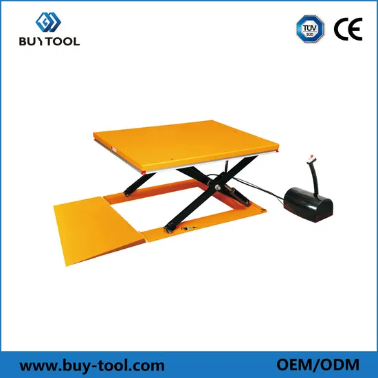 Hy1000 Hy2000 Ultralow Slope Single Hydraulic Scissor Lift