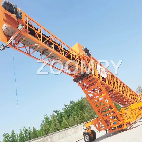 Mobile Ship-Loader 3000 Tph Telescopic Radial Stacker