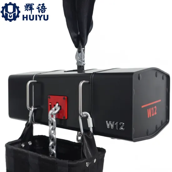 Chinese Suppliers Strong Transporting 2 Ton Electric Chain Stage Hoist with Low Price