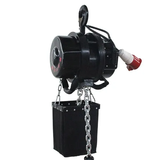 G80 Chain Stage Hoist Electric Two/Three Phase Voltage Customization